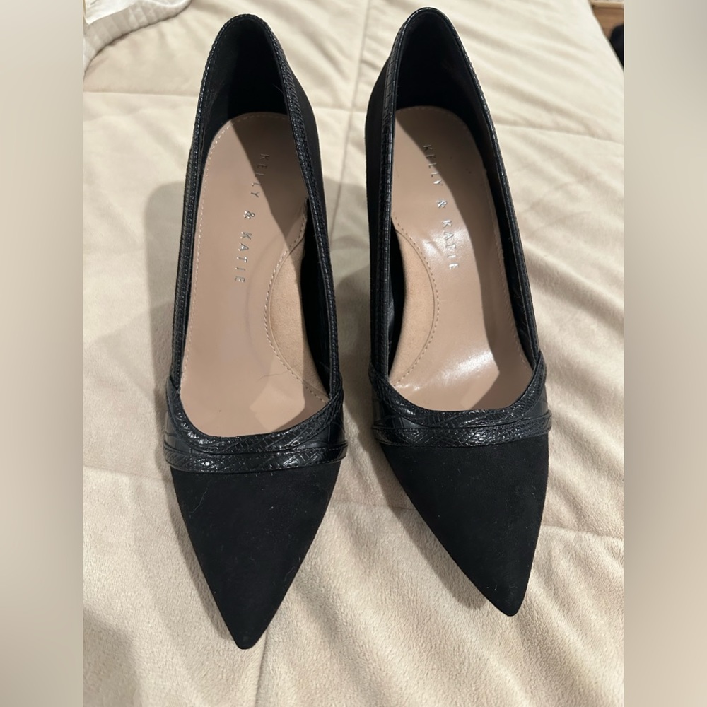 Kelly and Katie pointed toe heel